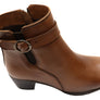 Orizonte Aquem Womens European Comfortable Leather Ankle Boots