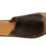 Orizonte Lyric Womens European Comfortable Leather Slides Sandals