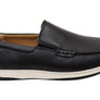Hush Puppies David Mens Extra Wide Width Leather Comfortable Slip On Shoes