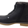 Hush Puppies Montreal Mens Wide Width Leather Lace Up Boots