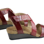 Naot Cupid Womens Leather Comfort Cushioned Supportive Wedge Sandals