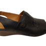 Orizonte Resley Womens European Comfortable Leather Wedge Sandals