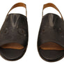 Orizonte Resley Womens European Comfortable Leather Wedge Sandals