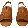 Orizonte Resley Womens European Comfortable Leather Wedge Sandals