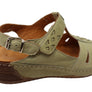 Orizonte Shaz Womens European Comfortable Leather Sandals