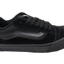 Vans Knu Skool Unisex Comfortable Lace Up Sneakers Black Black
