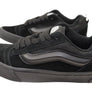 Vans Knu Skool Unisex Comfortable Lace Up Sneakers Black Black