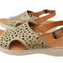 Orizonte Costena Womens European Comfortable Leather Sandals