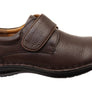 Hush Puppies Bloke Mens Comfortable Leather Triple Wide Fit Shoes