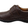 Hush Puppies Bloke Mens Comfortable Leather Triple Wide Fit Shoes
