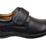 Hush Puppies Bloke Mens Comfortable Leather Triple Wide Fit Shoes