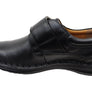 Hush Puppies Bloke Mens Comfortable Leather Triple Wide Fit Shoes