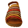 Orizonte Lipari Womens European Comfortable Leather Sandals
