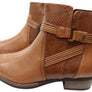 Tamaris Ally Womens Comfortable Leather Low Heel Ankle Boots