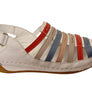 Orizonte Lipari Womens European Comfortable Leather Sandals