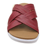 Usaflex Asta Womens Comfort Leather Slides Sandals Made In Brazil