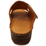 Orizonte Elba Womens European Comfortable Leather Slides Sandals