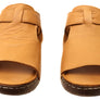 Orizonte Elba Womens European Comfortable Leather Slides Sandals
