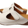 Orizonte Elba Womens European Comfortable Leather Slides Sandals