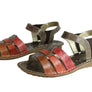Andacco Mona Womens Comfortable Flat Leather Sandals Made In Brazil