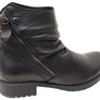 Orizonte Castle Womens European Comfortable Leather Ankle Boots