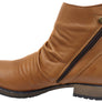 Orizonte Castle Womens European Comfortable Leather Ankle Boots
