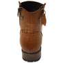Orizonte Castle Womens European Comfortable Leather Ankle Boots