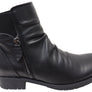 Orizonte Village Womens European Comfortable Leather Ankle Boots