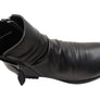 Orizonte Village Womens European Comfortable Leather Ankle Boots