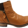 Orizonte Village Womens European Comfortable Leather Ankle Boots