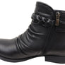 Orizonte Devo Womens European Comfortable Leather Ankle Boots