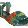 Andacco Mona Womens Comfortable Flat Leather Sandals Made In Brazil