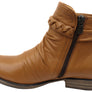 Orizonte Devo Womens European Comfortable Leather Ankle Boots