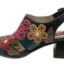 J Gean Queen Womens Comfortable Leather Heels Sandals Made In Brazil