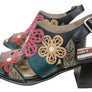 J Gean Queen Womens Comfortable Leather Heels Sandals Made In Brazil