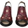 J Gean Queen Womens Comfortable Leather Heels Sandals Made In Brazil