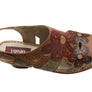 J Gean Queen Womens Comfortable Leather Heels Sandals Made In Brazil