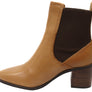Hush Puppies Vala Womens Comfortable Leather Mid Heel Ankle Boots