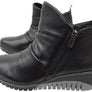 Orizonte Zayna Womens European Comfortable Leather Ankle Boots