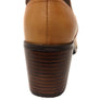Hush Puppies Vala Womens Comfortable Leather Mid Heel Ankle Boots