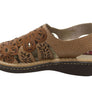 J Gean Orchid Womens Comfortable Leather Sandals Made In Brazil
