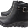 Orizonte Solange Womens European Comfortable Leather Ankle Boots