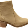Hush Puppies Superb Womens Leather Comfortable Mid Heel Ankle Boots