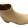 Hush Puppies Superb Womens Leather Comfortable Mid Heel Ankle Boots