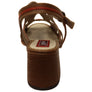 J Gean Yvonne Womens Comfortable Leather Heels Sandals Made In Brazil