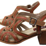 J Gean Yvonne Womens Comfortable Leather Heels Sandals Made In Brazil