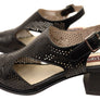 J Gean Simone Womens Comfortable Leather Heels Sandals Made In Brazil