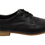 Hush Puppies Luciana Womens Leather Comfortable Lace Up Shoes