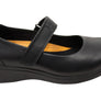 Hush Puppies The One Bar Womens Leather Comfortable Mary Jane Shoes