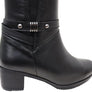 Orizonte Ballara Womens European Comfortable Leather Mid Calf Boots